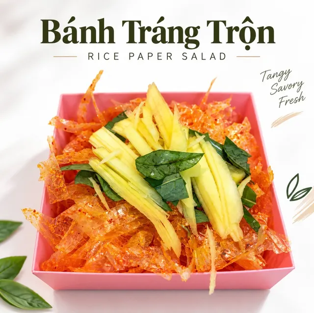 Banh Trang Tron (Vietnamese Rice Paper Salad)