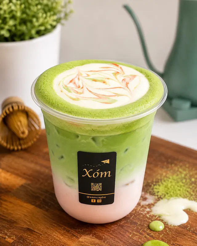 Rose Cloud Matcha Latte
