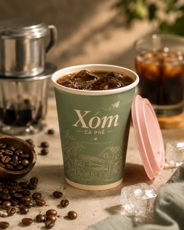 Xóm Original Phin Black Coffee