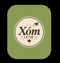 Xóm Cà Phê official logo